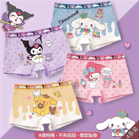 Kuromi My Melody Sanrio Anime Kawaii Underwear Panties Boxer Cute