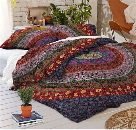 Mandala Multicolor Tapestry Cotton Duvet Cover 52x80 At Rs 900 Piece