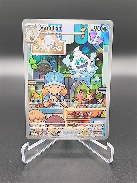 Pok Mon Tcg Vanillish Paradox Rift Holo Illustration Rare Ebay