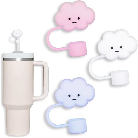 Pack Compatible With Stanley Oz Tumbler Mm Cloud Shape Straw