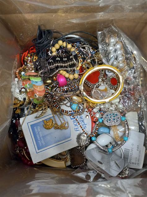 Buy the 19.1lbs Bulk Costume Jewelry | GoodwillFinds