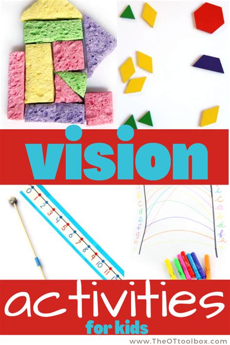 Vision Activities For Kids The Ot Toolbox