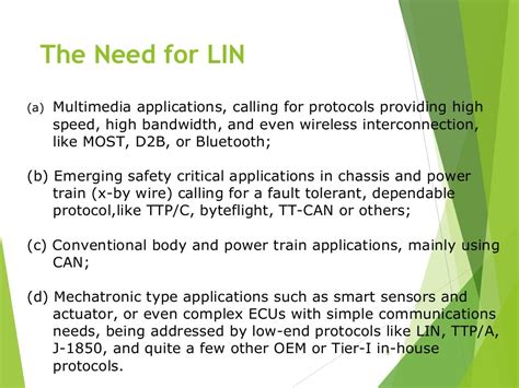 Lin Protocol Description