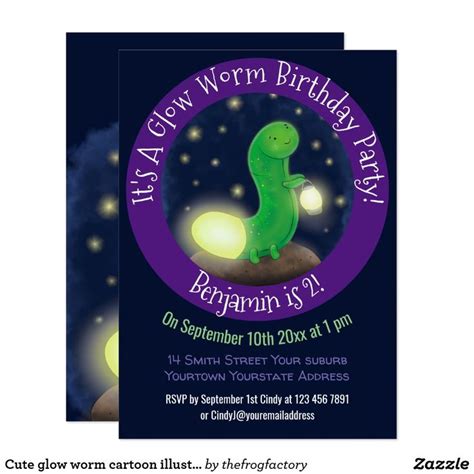 Cartoon Birthday Invitations & Invitation Templates | Zazzle | Custom ...