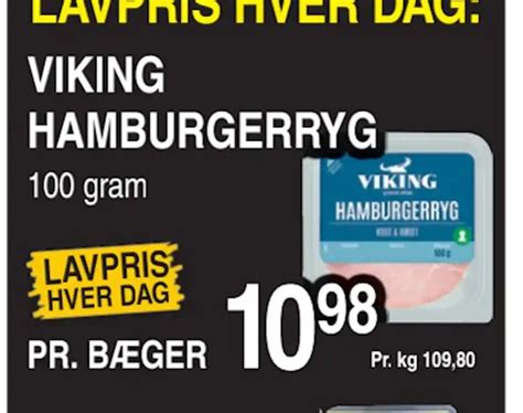 Viking Hamburgerryg Tilbud Hos Abc Lavpris