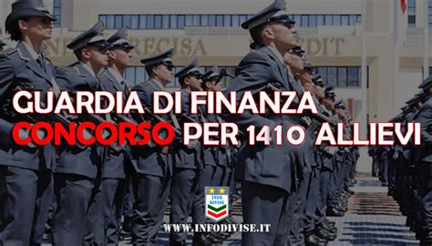 Guardia Di Finanza Concorso Per Allievi Finanzieri Il Bando