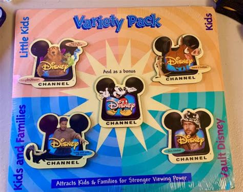 Disney Channel 90's Magnet set '97 Mickey Mouse Vault Disney Timon Corwin Bear