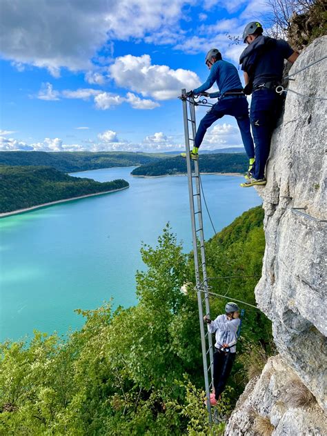 Via Ferrata Du Lac De Vouglans Jura