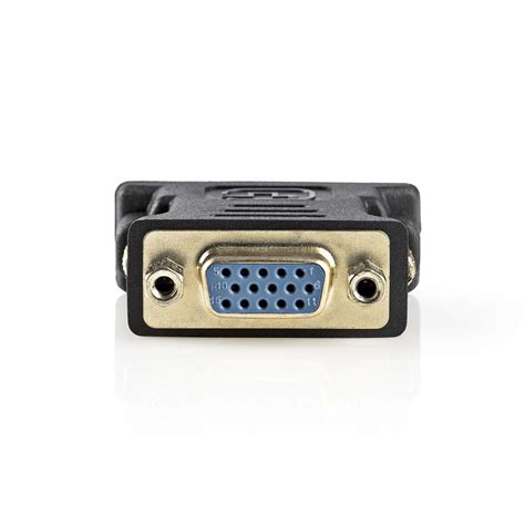 Dvi Adapter Dvi I Pin Male Vga Female Gold Plated Straight