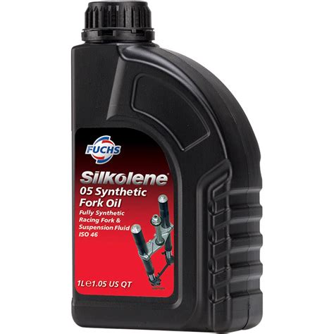 SILKOLENE 05 SYNTH FORK OIL 1L CTN 10 Shock Fluids Cassons