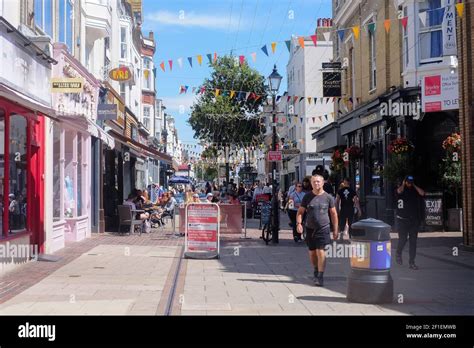 A General View Of Worthing Town Centre West Sussex Photo Credit