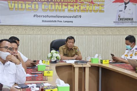 Pemprov Lampung Ikuti Rapat Koordinasi Pengendalian Inflasi Daerah