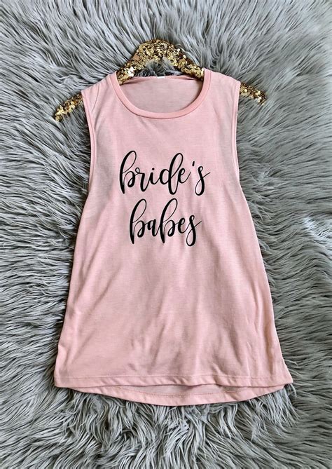 Brides Babes Bachelorette Party Shirts Bridal Party Etsy