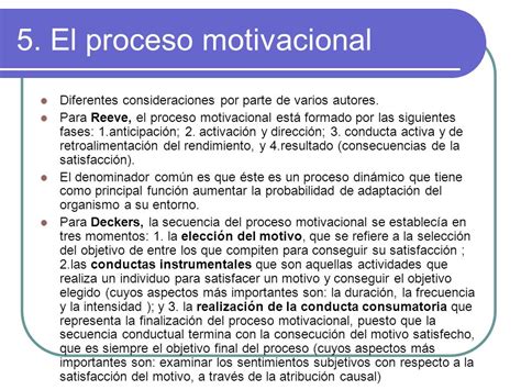 El Proceso Motivacional Ppt Video Online Descargar