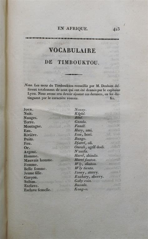 Voyages Et D Couvertes Dans Le Nord Et Dans Les Parties Centrales De L