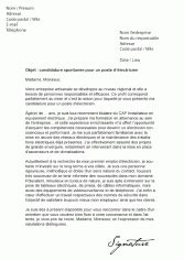 Lettre De Motivation Pour Batiment Laboite Cv Fr