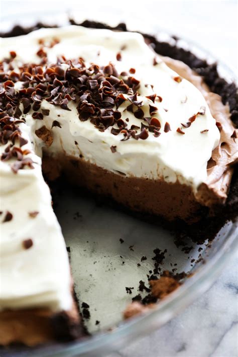 Best Ever Chocolate Mousse Pie Easy Recipes To Make At Home