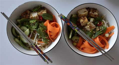 Recipe: Tofu Vermicelli Bowl