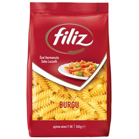 Filiz Makarna Burgu 500gr x 20 Adet Bayilere Özel KDV