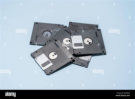 Retro Data Storage Floppy Disk Old Fashioned Retro Style Data