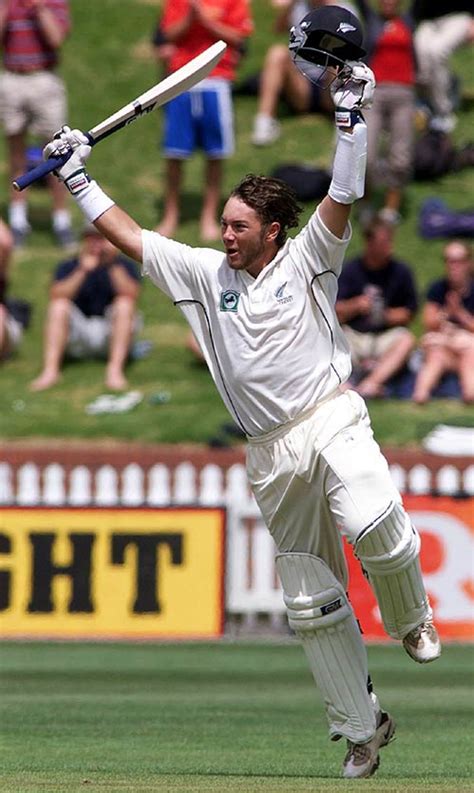 Craig McMillan celebrates his century | ESPNcricinfo.com