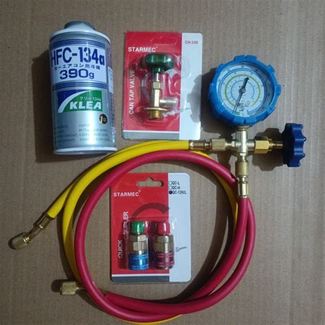 Jual PAKET ISI FREON AC MOBIL HFC GOLD Kota Bekasi Karya Teknik Ac