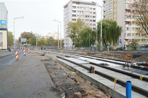 Widać już sporo nowości na modernizowanej al Wyzwolenia w Szczecinie