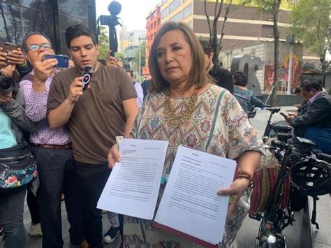 Presenta solicitud Xóchitl Gálvez acceso a carpetas de investigación en