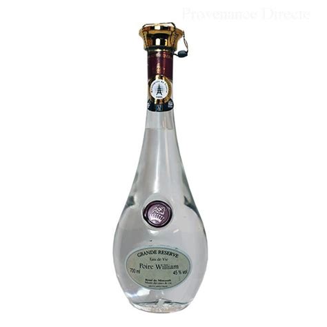 Eau de Vie de Poire Williams Grande Réserve Liqueur des Anges La cave