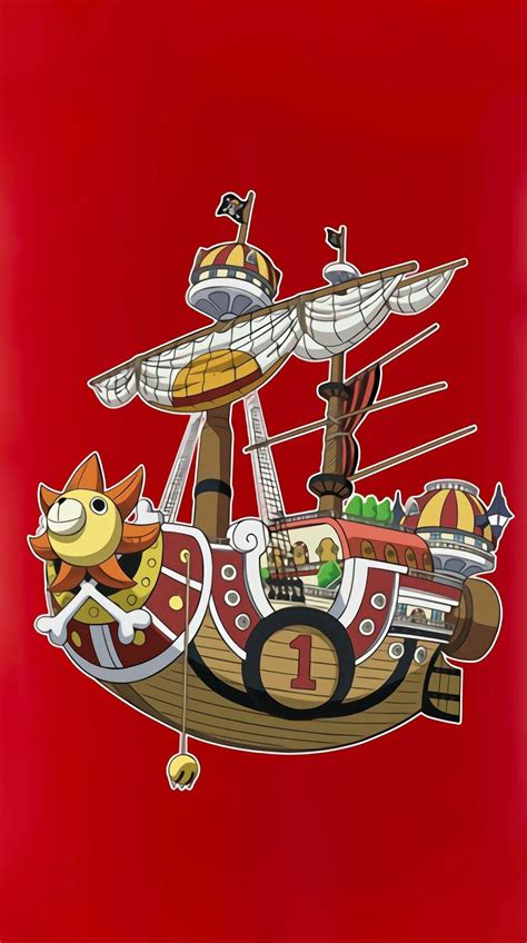 One Piece Thousand Sunny Background