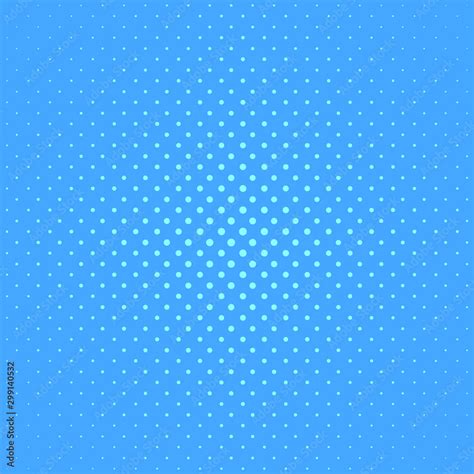 Blue Pop Art Background Retro Style Poster Vector Comic Background