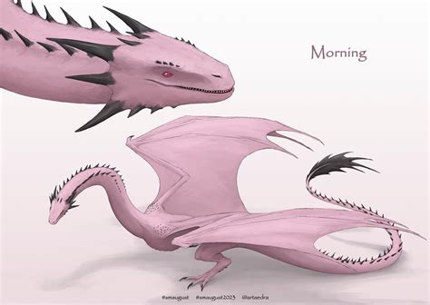Morning Dragon - ARTAEDRA / Diego Pérez Pérez on Instagram: "MORNING! The she-dragon of ...
