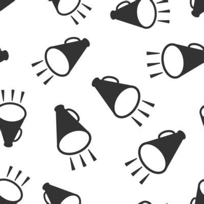 Megaphone Pattern Vector Art, Icons, and Graphics for Free Download