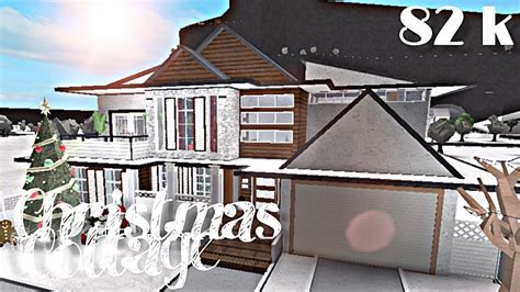 Christmas houses bloxburg