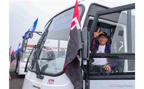 Gobierno Sandinista Contin A La Entrega De Nuevos Buses Rusos A