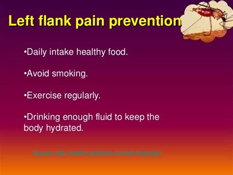 Left flank pain – Causes, symptoms, diagnosis and treatment