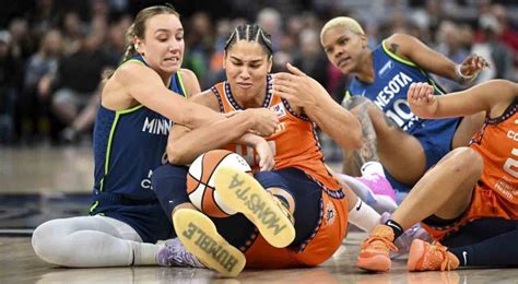 DeWanna Bonner Scores 24 Points To Lift Connecticut Sun Past Minnesota Lynx