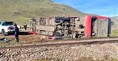 Tragedia En Puno ¡lamentable Al Menos 10 Fallecidos Deja Vuelco De Bus En Vía Juliaca Cusco