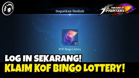 Cara Dapatkan Kof Bingo Lottery Event Kof Mobile Legend Youtube