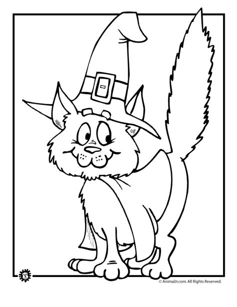 880 Collections Witch Cat Coloring Pages Best Free Coloring Pages