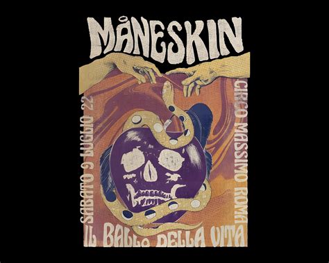 Vintage Maneskin Rush World Tour Png Maneskin Png Rock Band Png