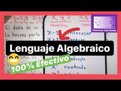 Lenguaje Natural Y Algebraico Matem Ticas Y Art Stica Para Todos