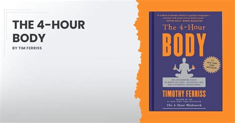 The 4 Hour Body By Tim Ferriss William Meller