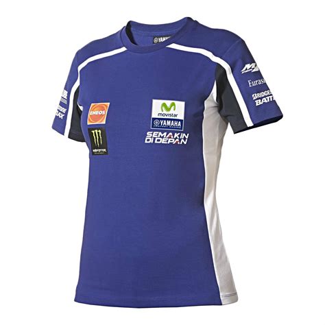 Shop Ri De Yamaha Replika T Shirt Yamaha Motogp Factory Team