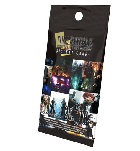 Final Fantasy Vii Anniversary Art Museum Digital Card Plus Vol