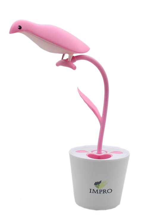 Buy Trendy Pink Colour Designer Desk Lamp Online @ ₹749 from ShopClues