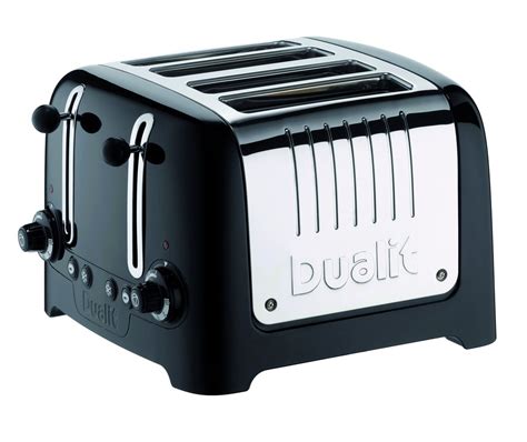 Grille Pain Dualit Lite 4 Fentes Noir D46225 Cookinglife Fr