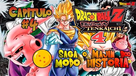 Dragon Ball Z Budokai Tenkaichi 4 Saga Majin Boo Modo Historia