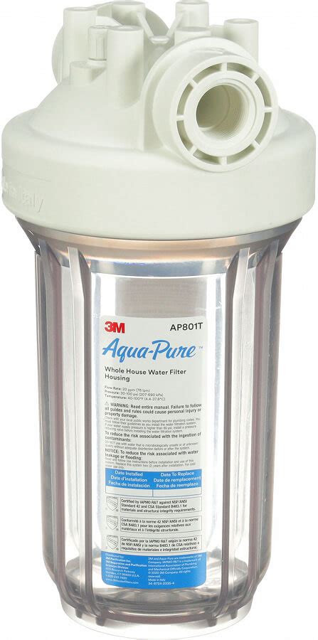 Aqua Pure By M Ap T Whole House Water Filter System Drop In