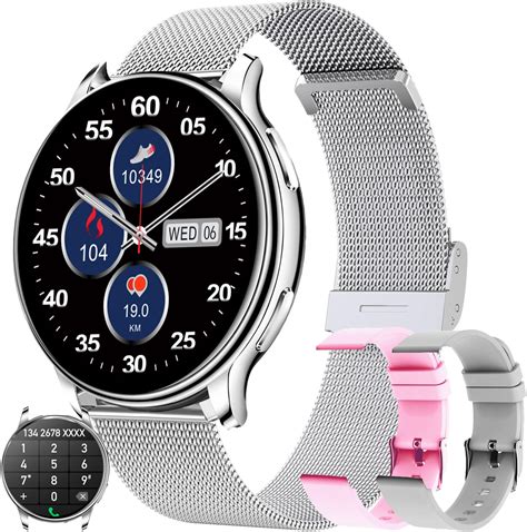 Smartwatch Damen Mit Telefonfunktion Diamond Smart Watch Damenuhr